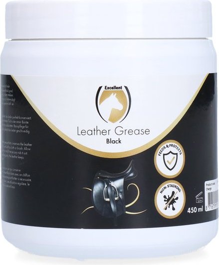 Excellent Leather Grease Zwart