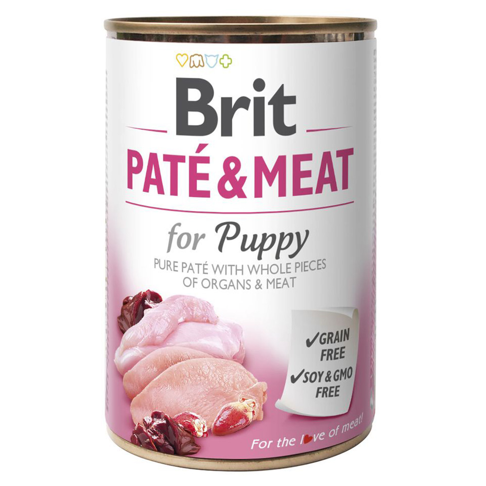 Brit Care Brit Paté & Meat  - Puppy (6 x 400 g)