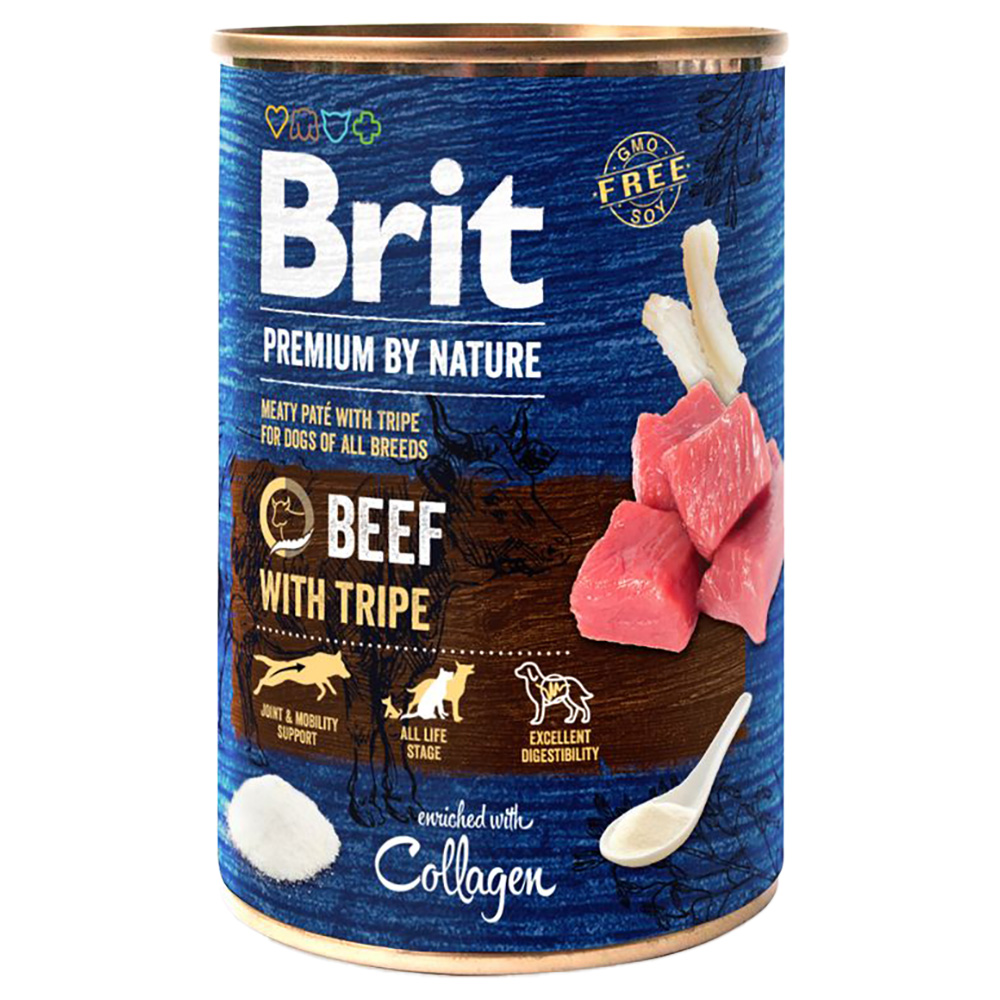 Brit Premium by Nature - Rund met Pens (6 x 400 g)