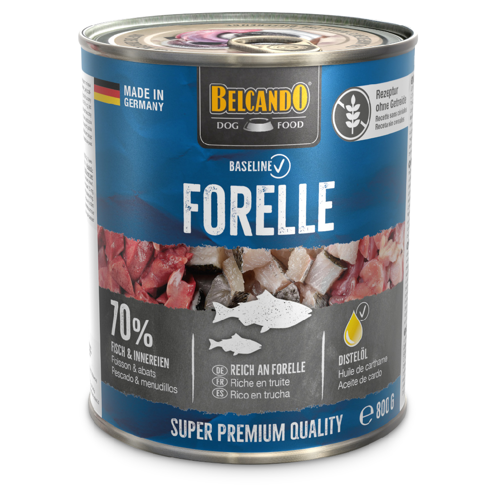 Belcando Baseline 6x800g  forel natvoer voor honden