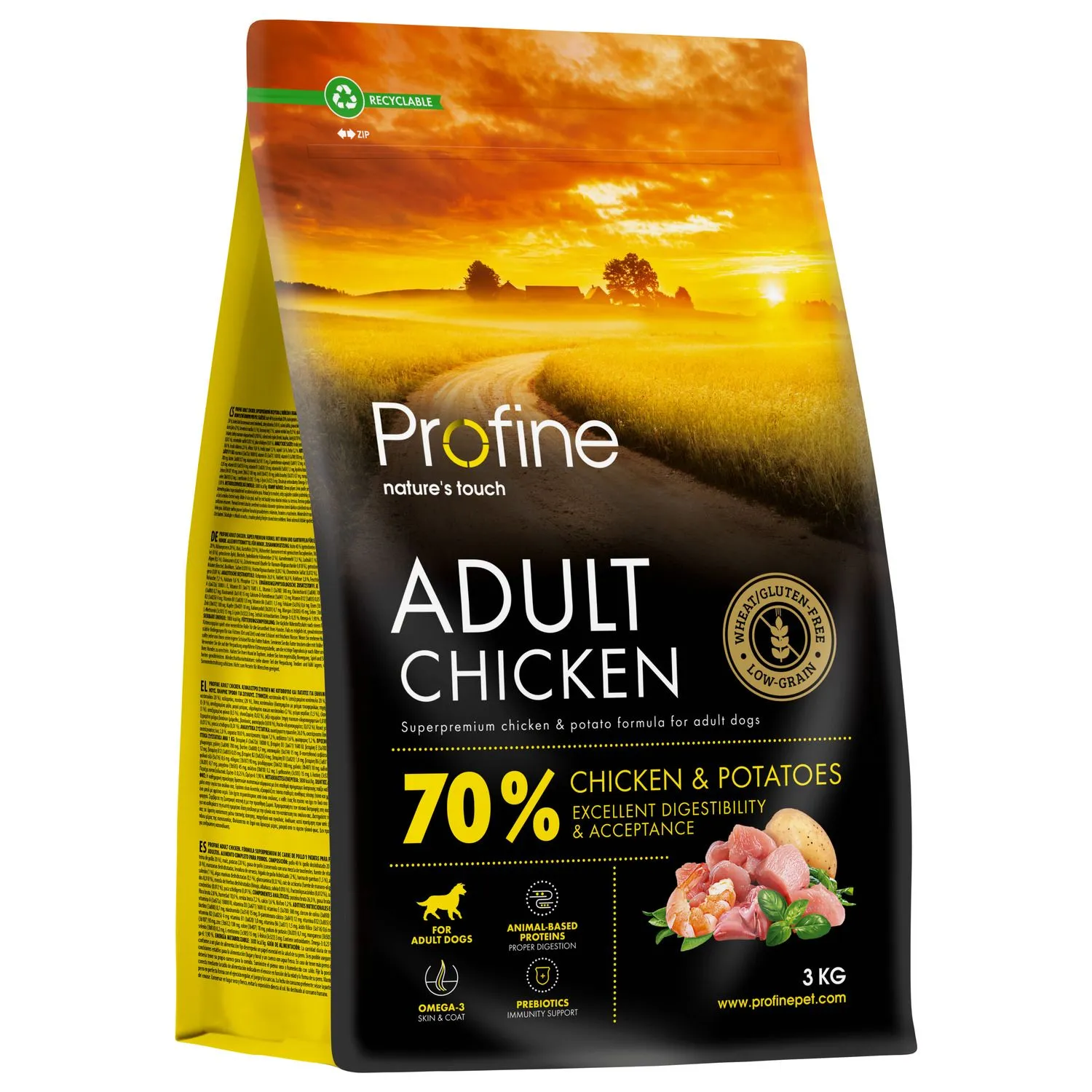 Profine Adult Kip Hondenvoer 3kg