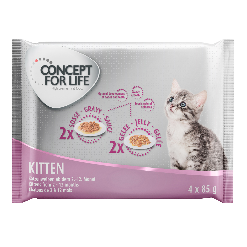 Concept for Life Probeerpakket 4 x 85 g - Kitten