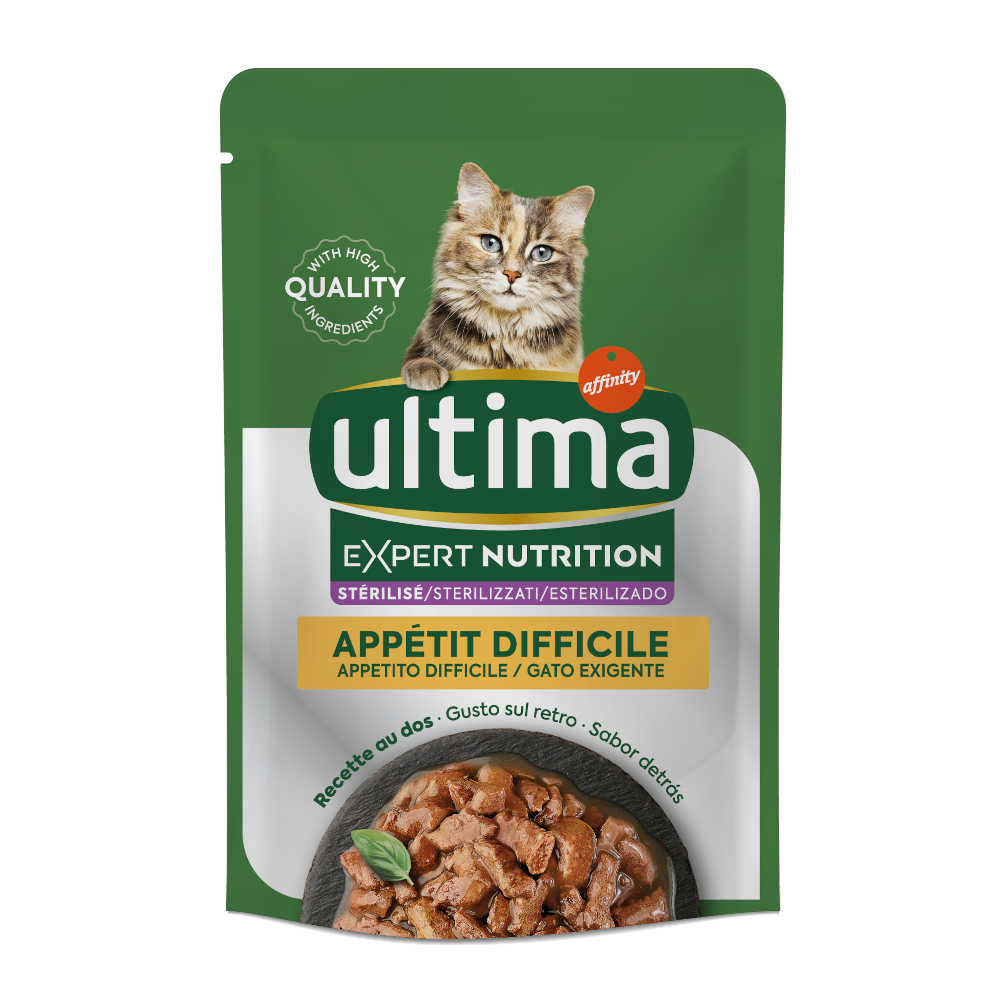 Affinity Ultima Voordeelpakket: 48x70g Ultima Cat Expert Nutrition Tonijn & Kip natvoer voor katten