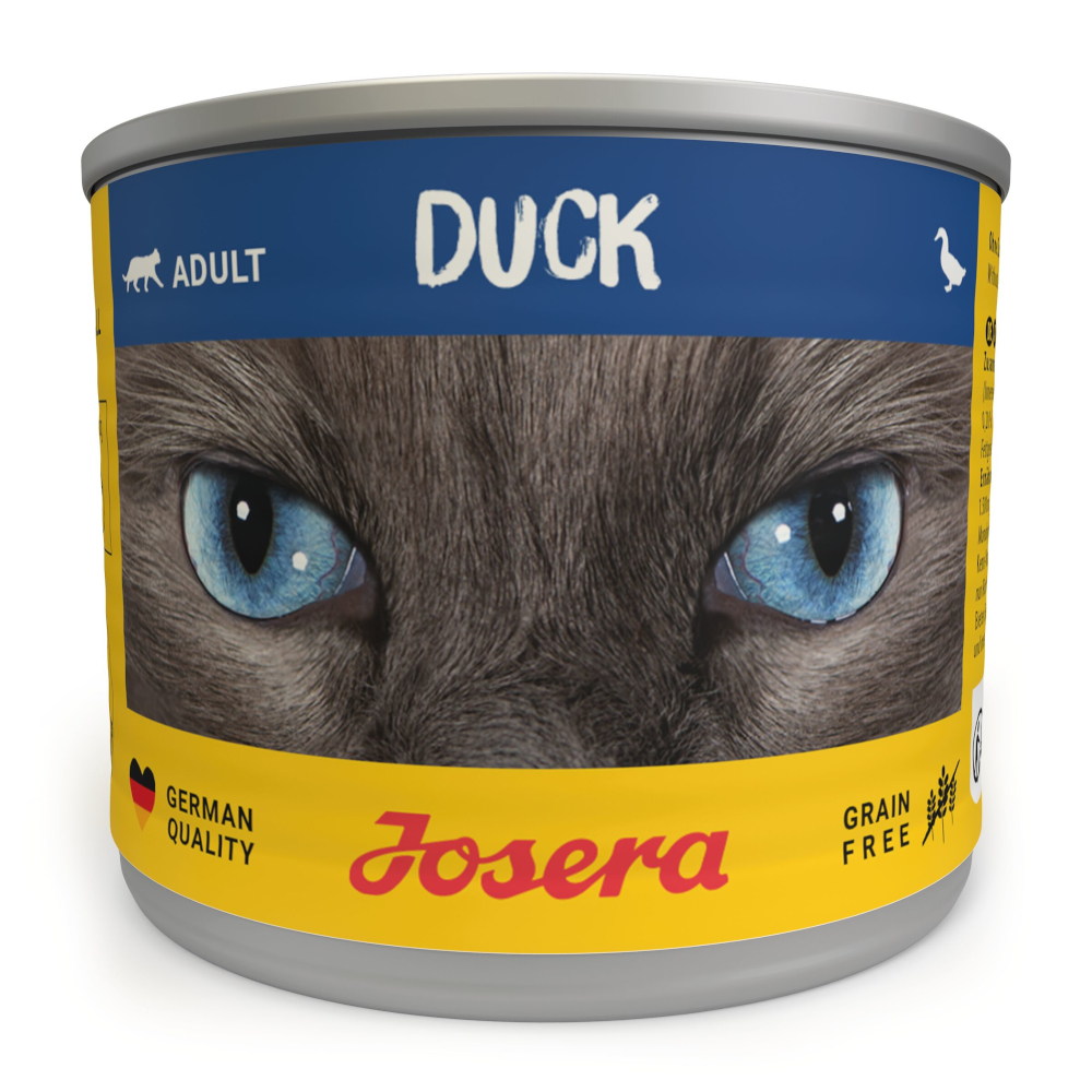 Josera 6x200g  Adult Eend natvoer voor katten