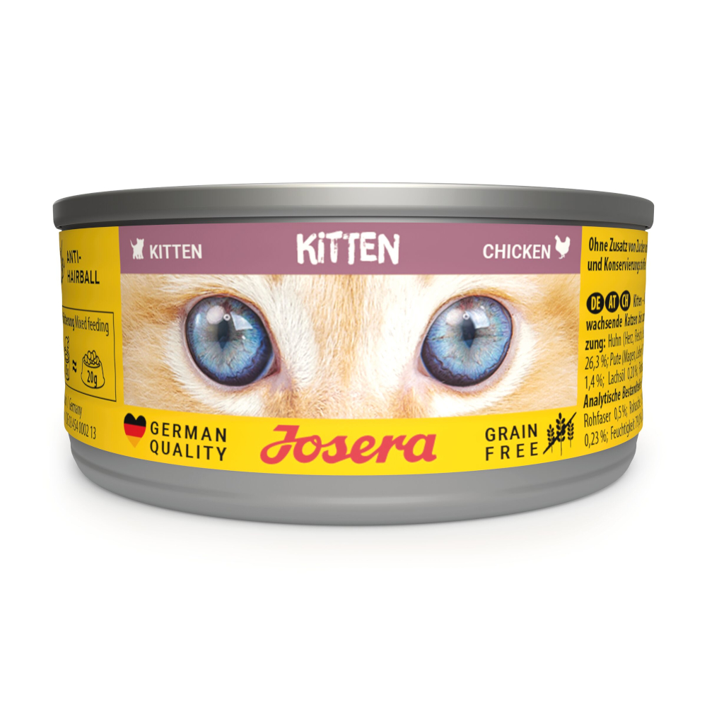 Josera 12x85g  Kitten Kip natvoer voor katten