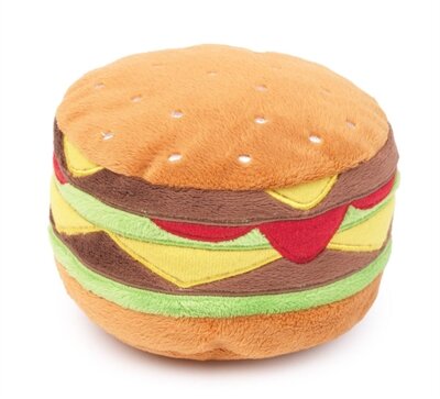 FuzzYard Hamburger Pluche 9 cm