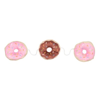 FuzzYard 3 Donuts Aan Touw Met Catnip Pluche 15X6 CM