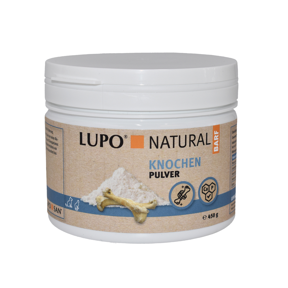 Luposan 450g LUPO NATURAL BARF botpoeder aanvullend diervoeder voor honden