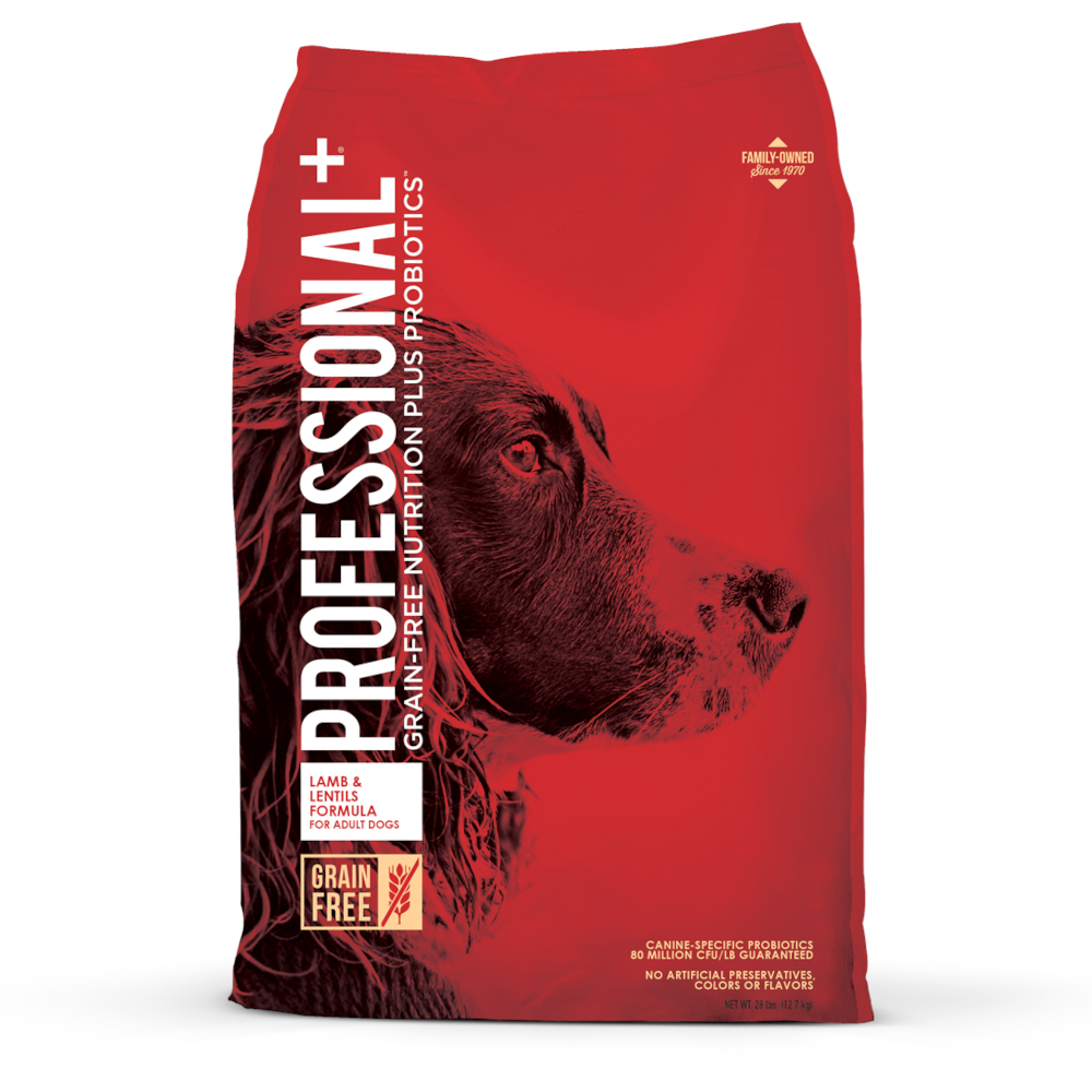 Professional+ 12,7kg  Adult Graanvrij Lam & Linzen droogvoer voor honden