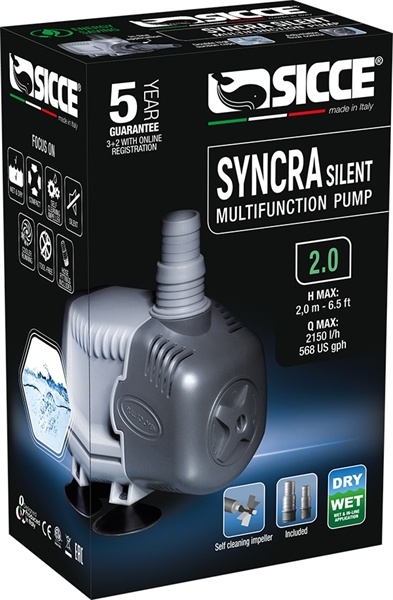 Sicce Syncra Silent Pump 2.0 - 2150 L/H