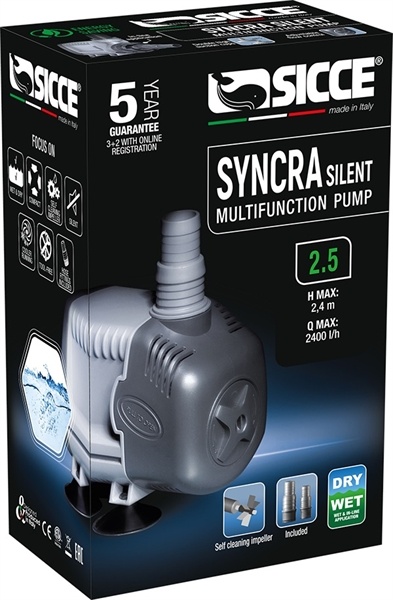 Sicce Syncra Silent Pump 2.5 - 2400 L/H