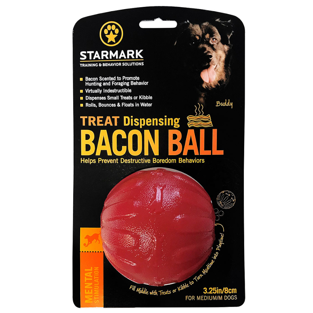 Starmark Traktatie Uitdelen Bacon Ball M Hondenspeelgoed