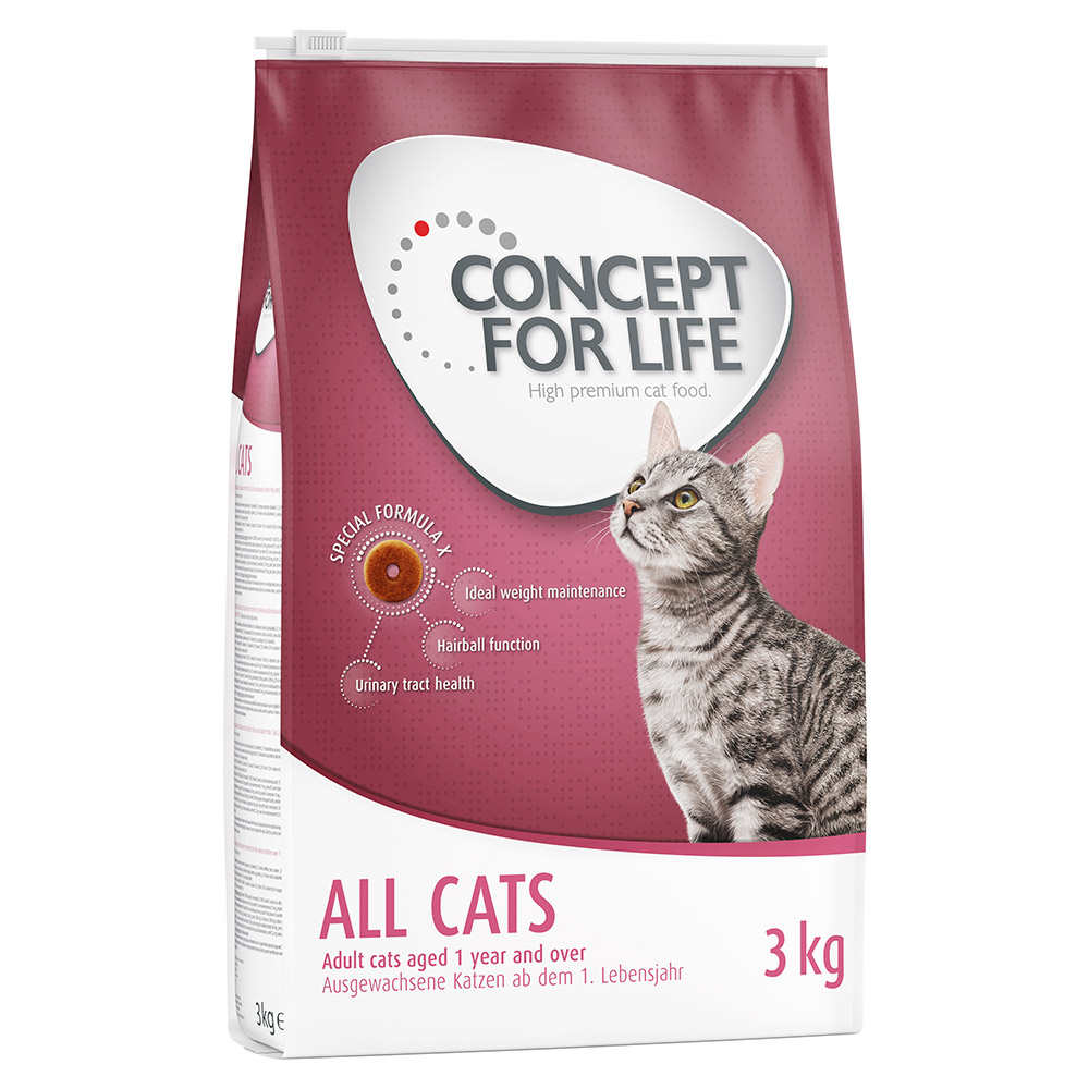 Concept for Life 3 kg  Kattenvoer voor een speciale prijs! - All Cats