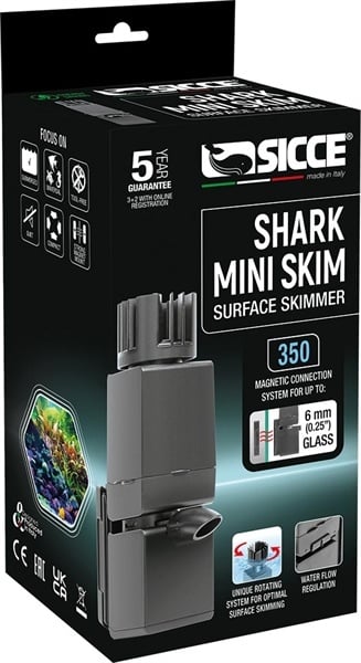 Sicce Shark Oppervlakte Mini Skim 350 T/M 6MM