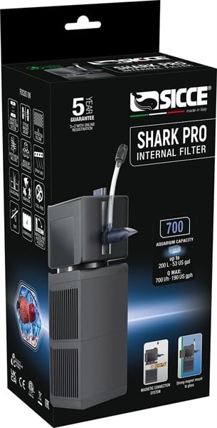 Sicce Shark Pro 700 Interne Filter