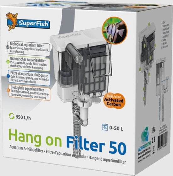 SuperFish Hang on Filter 50