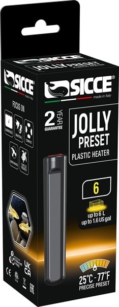 Sicce Jolly Preset 6 Heater 6W