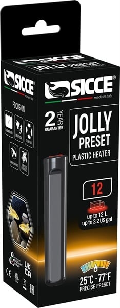 Sicce Jolly Preset 12 Heater 12W