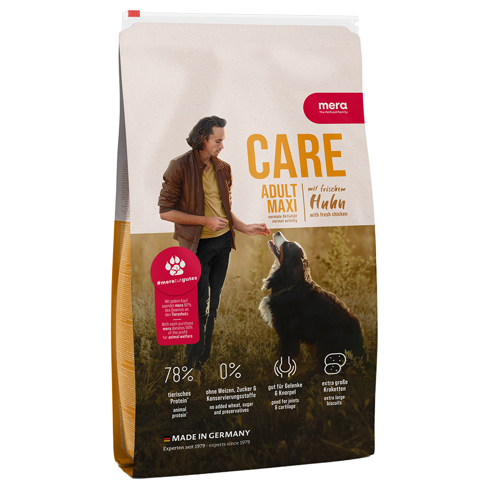 Mera 10kg  Care Adult Maxi Kip Hondenvoer Droog