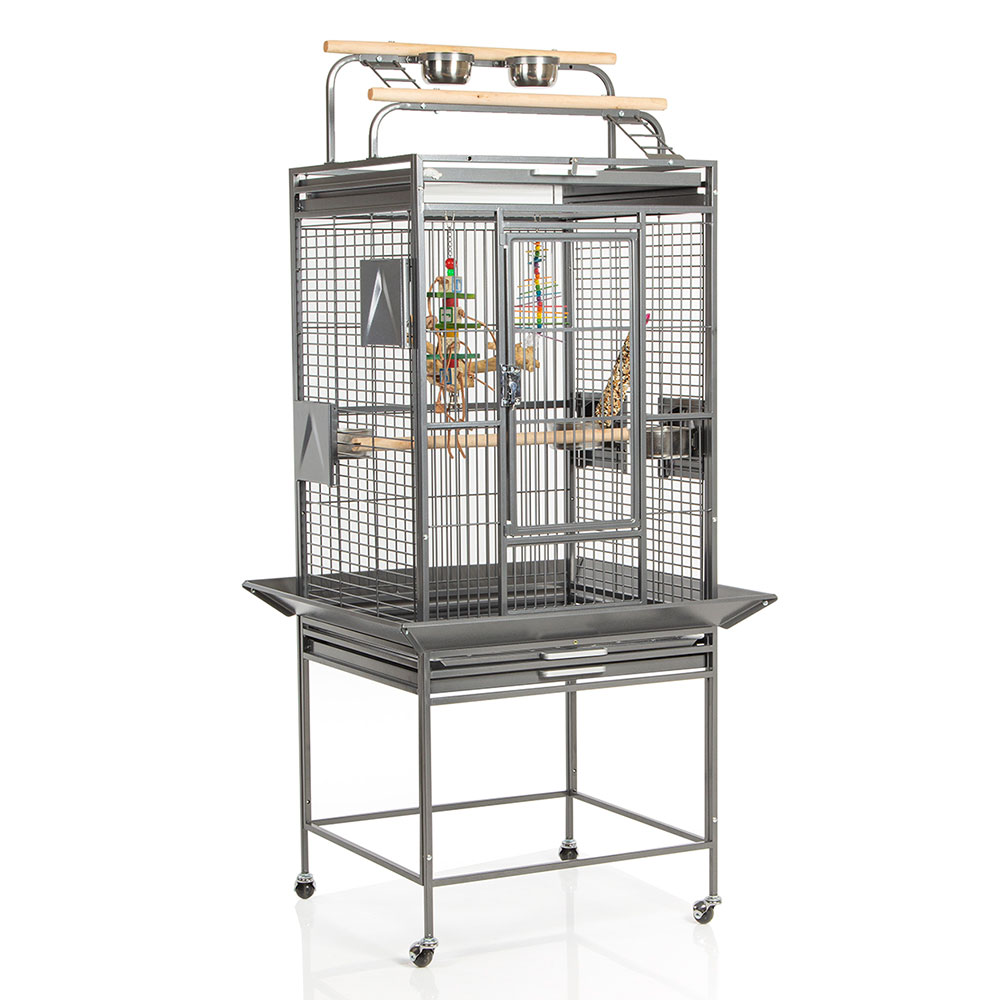 Vogelkooi Montana Finca Play - L 77 x B 71 x H 165 cm (2 pakketten)