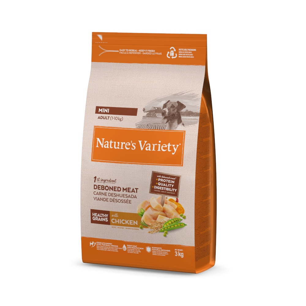 Nature’s Variety Nature's Variety Original Mini Adult Kip - 3 kg