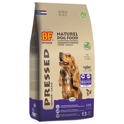 Bf Petfood geperst senior lam