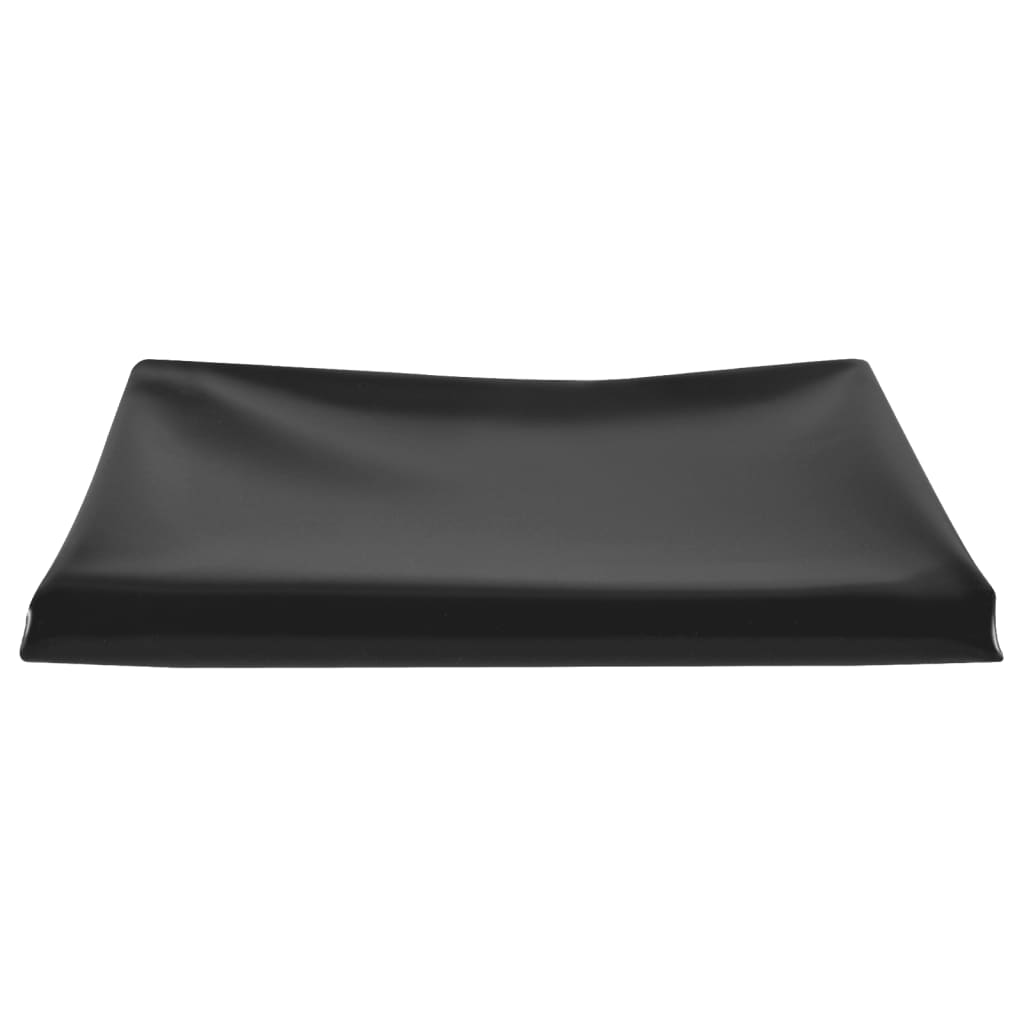 VidaXL Vijverfolie 0,5 mm 5x6 m PVC zwart