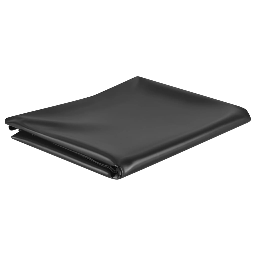 VidaXL Vijverfolie 1 mm 5x2 m PVC zwart