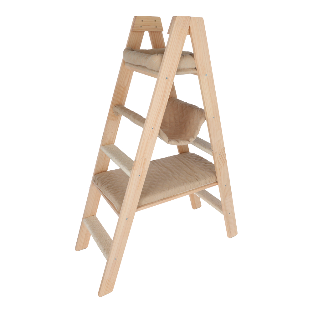 Kerbl Pet krabpaal Ladder beige kat