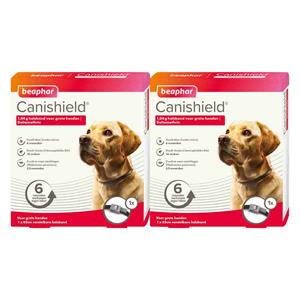 Beaphar 2x  Canishield Anti Vlooien en Tekenband Hond L 65 cm