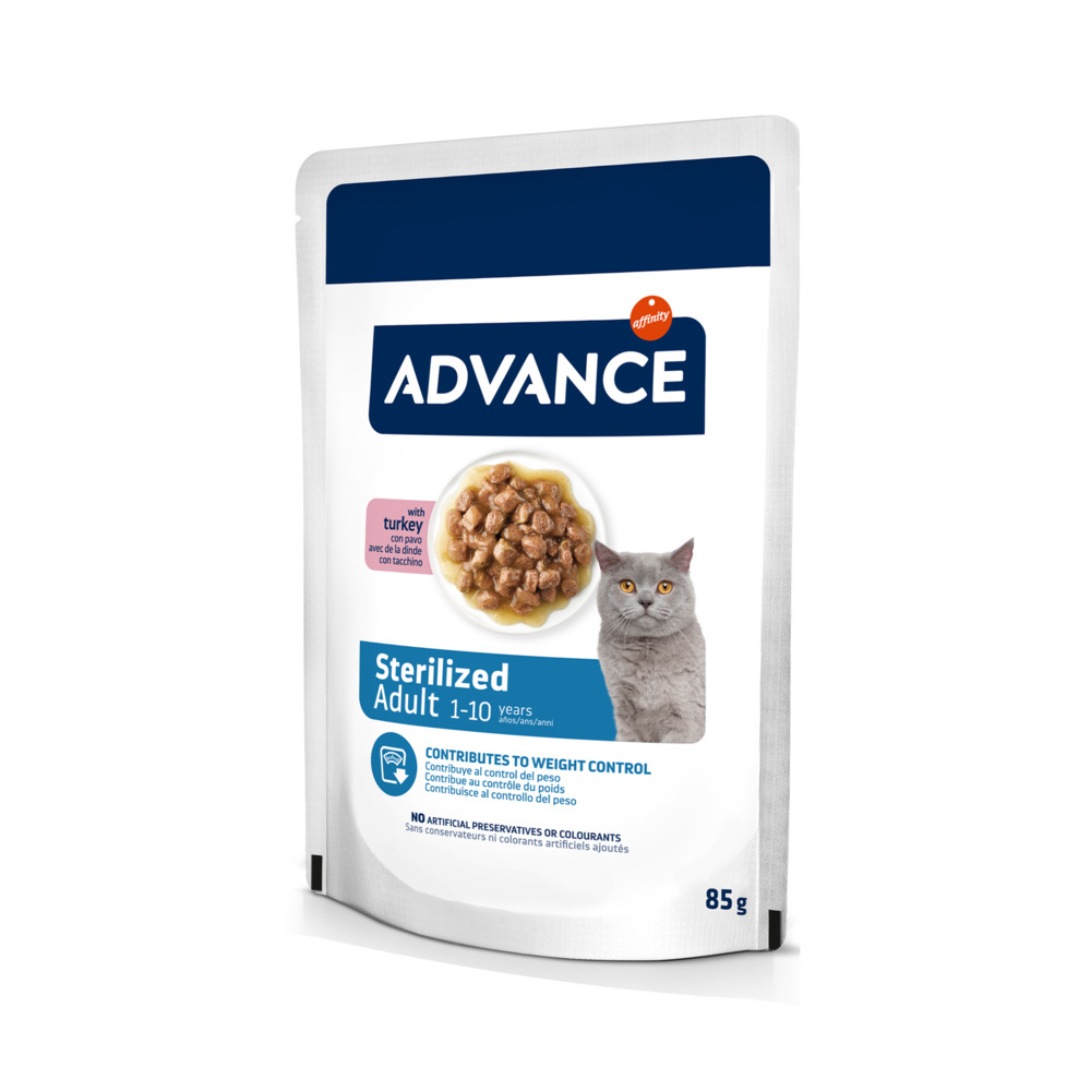 Affinity Advance Advance Feline Sterilized Kalkoen Kattenvoer - 12 x 85 g