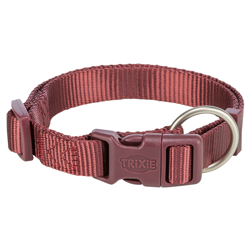 TRIXIE Premium halsband, sangria Maat: XS-S voor honden