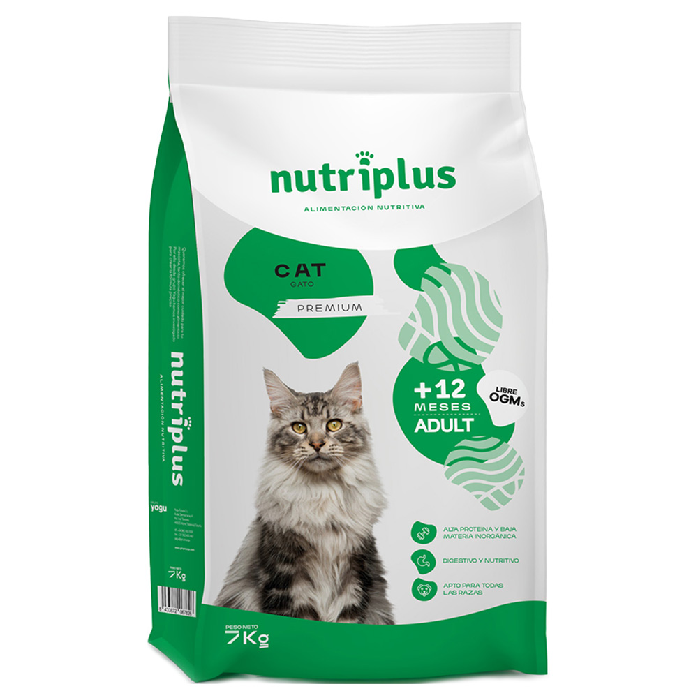 Nutriplus 5% korting! 2 kg / 7 kg  Adult droogvoer - 7 kg Adult