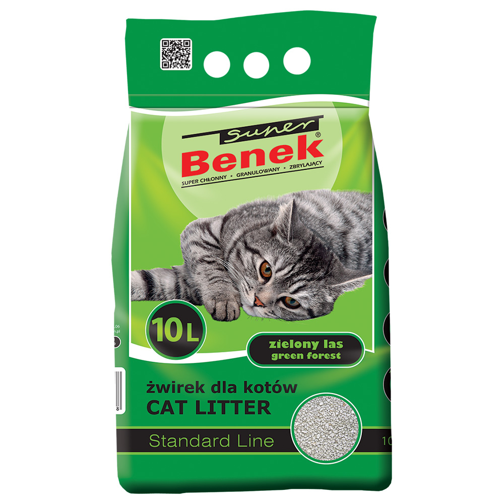 Benek Super  Green Forest - 10 L (ca. 8,4 kg)