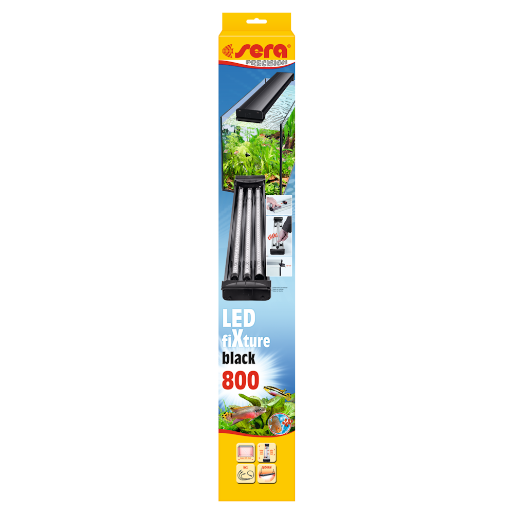 Sera LED Fixture Opzetlamp 800 - Black
