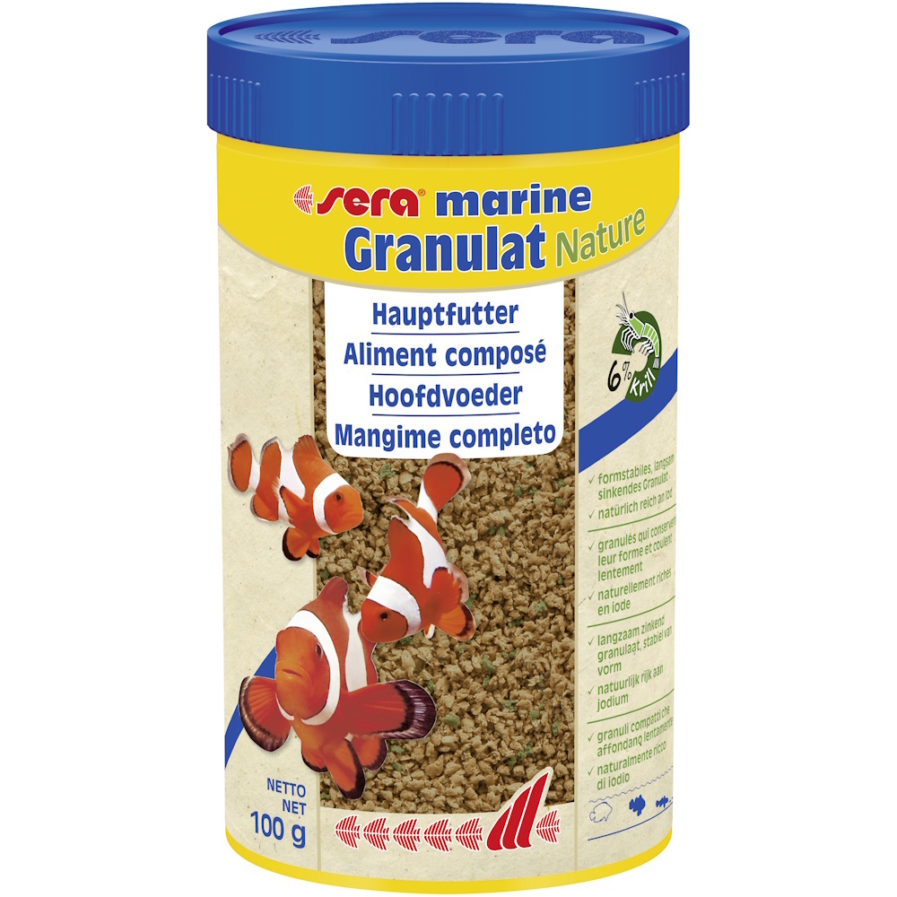 Sera Marine Granulat Nature 250ML