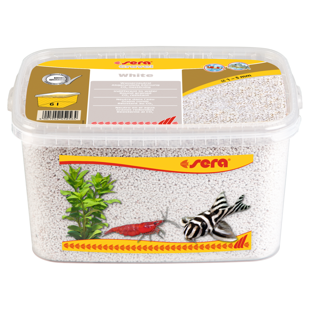 Sera Gravel White 1-3MM 3.000ML