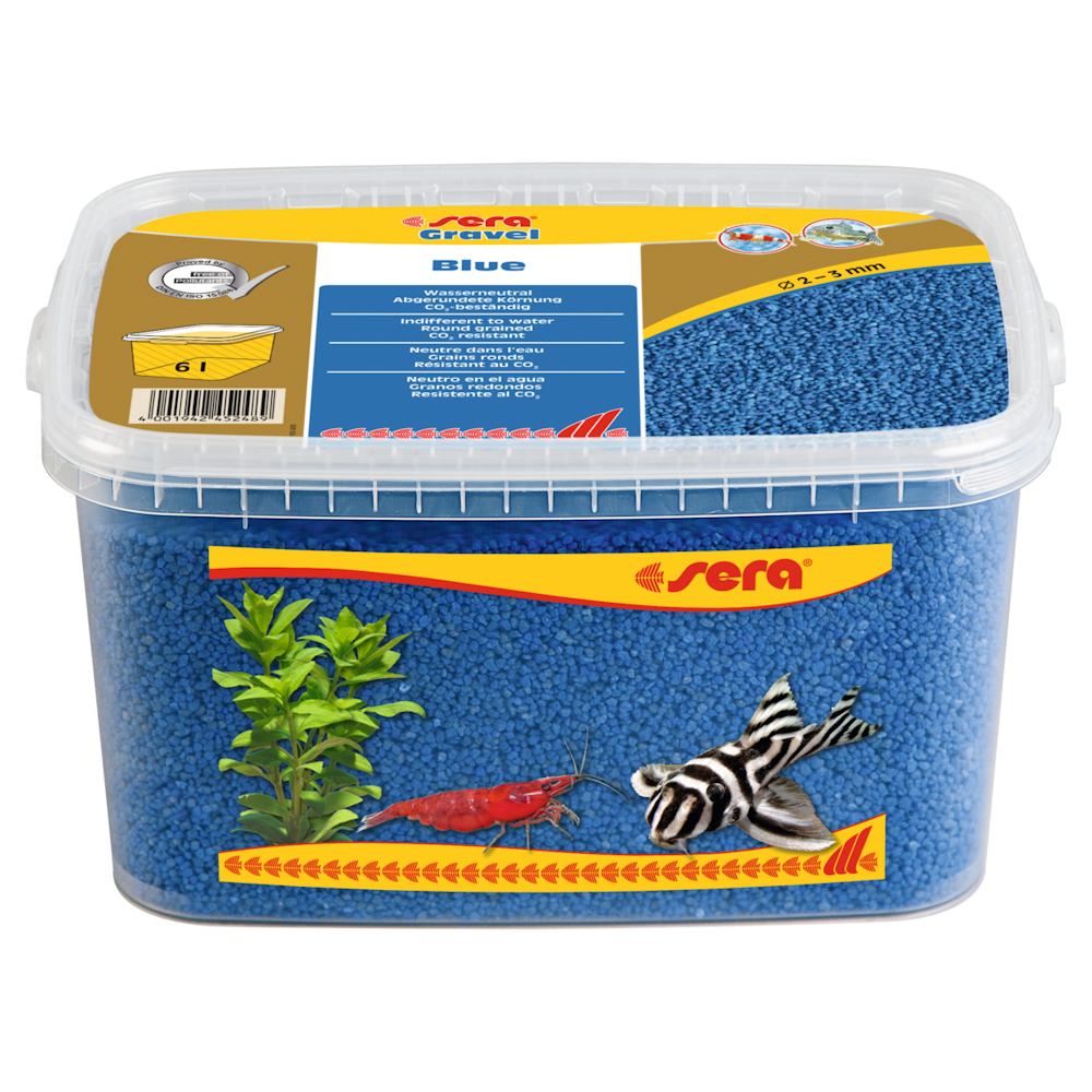 Sera Gravel Blue 2-3MM 6.000ML