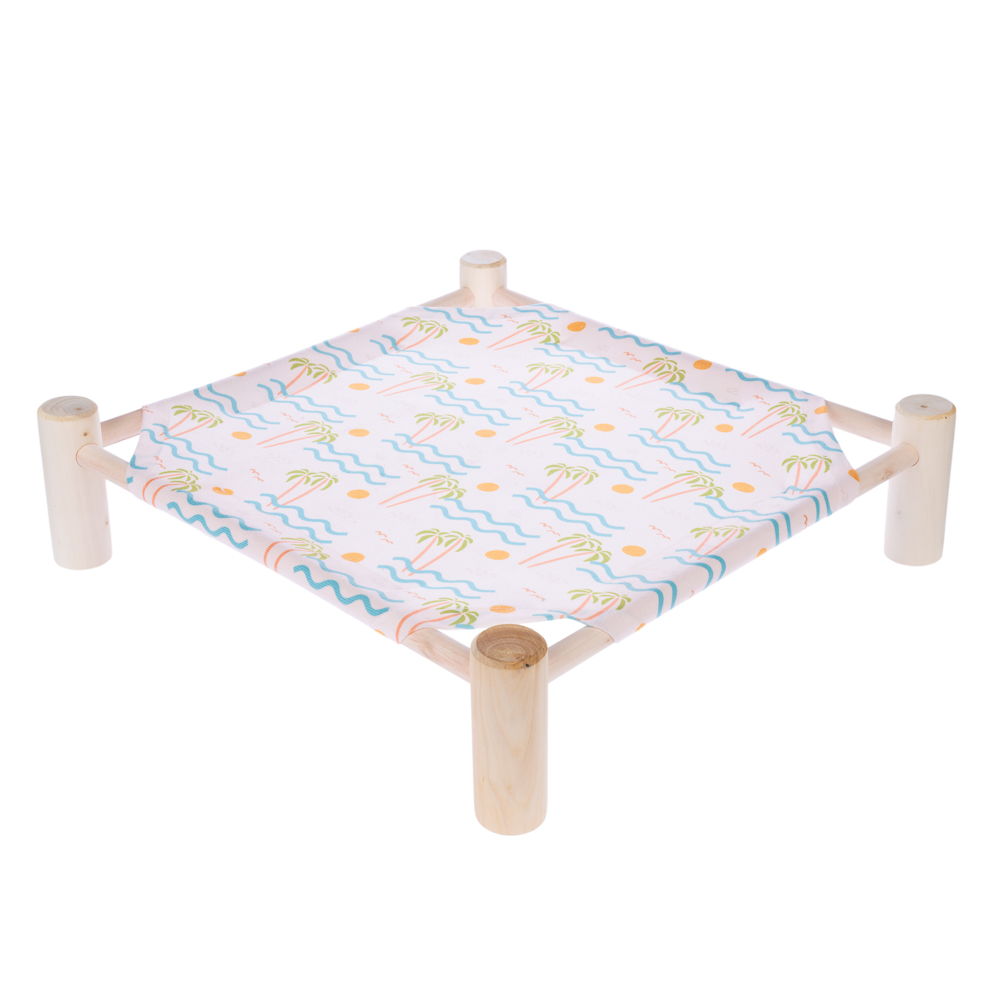 TIAKI kattenbed island life 50x50x13cm kat