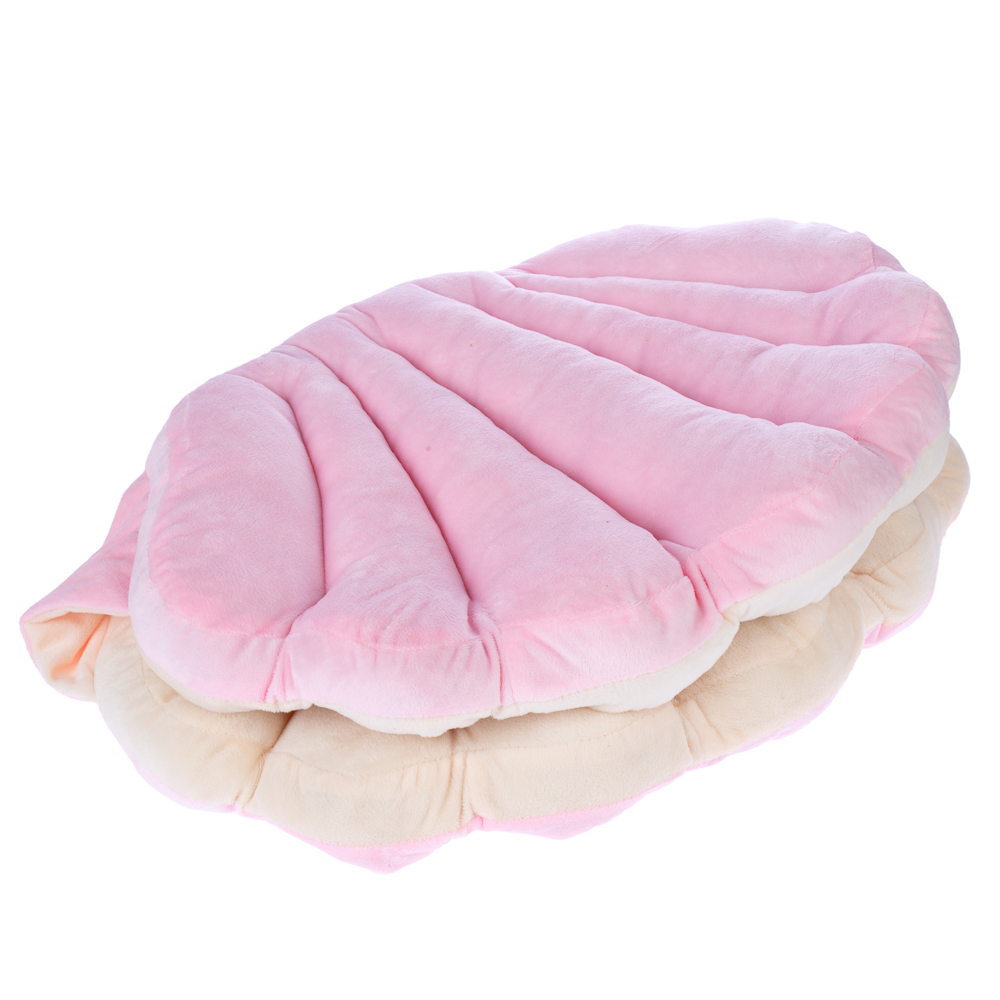 TIAKI schelp bed voor huisdieren 60x42x15cm hond kat