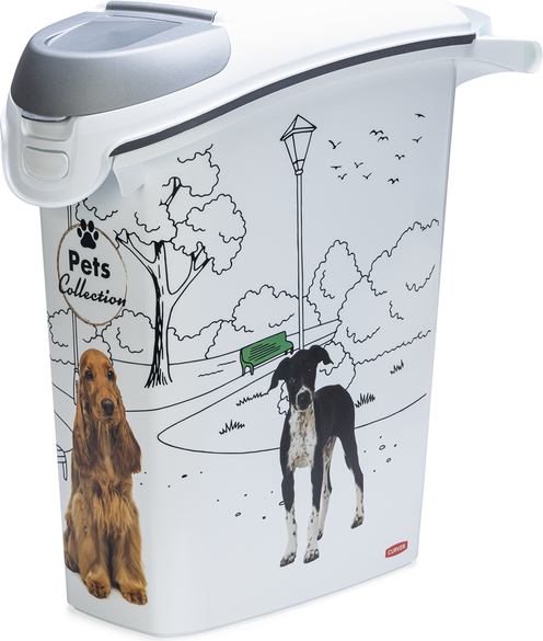 CURVER  Voedselcontainer Hond - Wit - 23L - 10kg