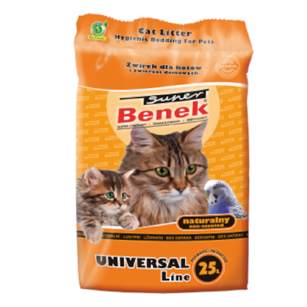 Super Benek 25l  universele kattenbakvulling