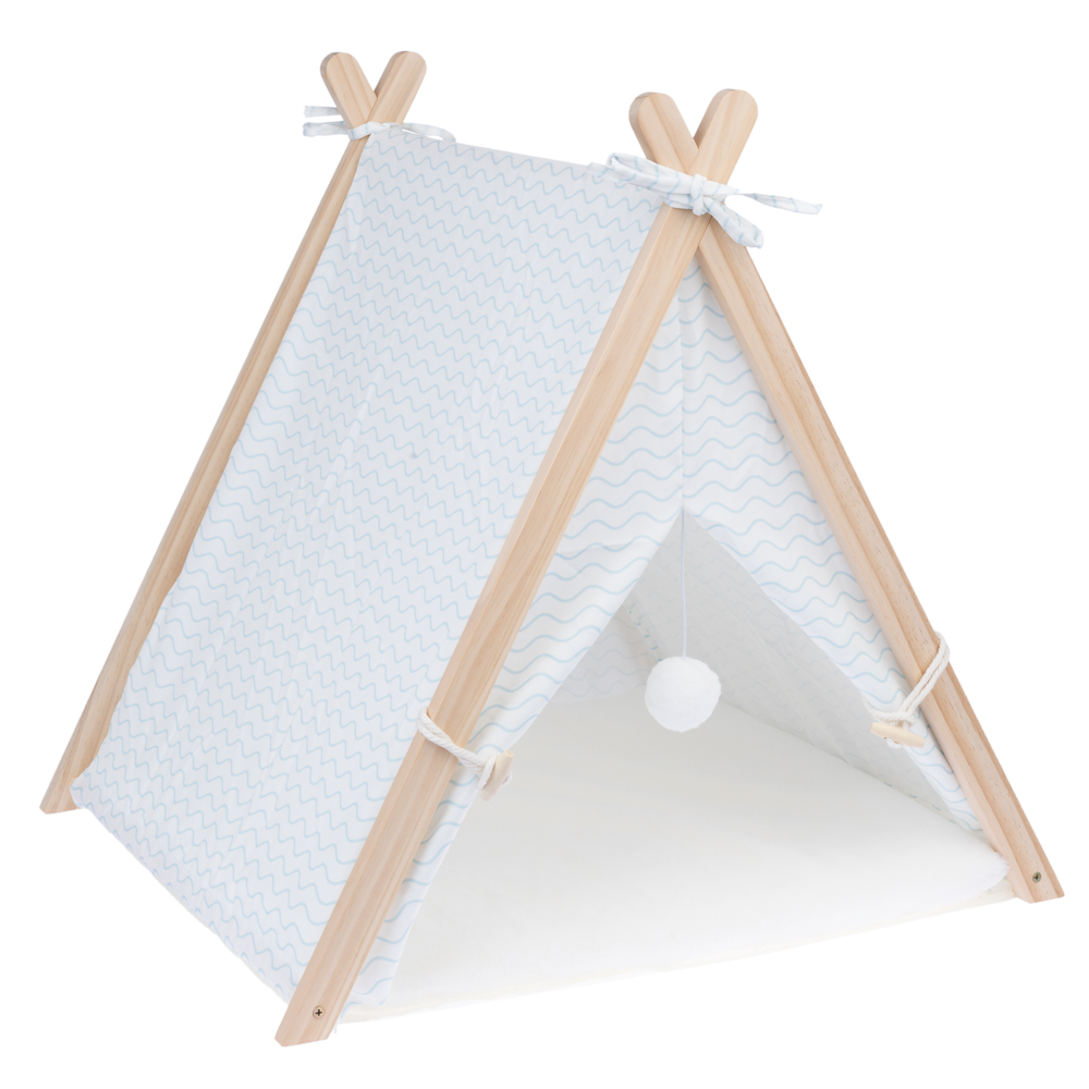 TIAKI katten tipi Blue Wave 56,5x61,5x61cm kat