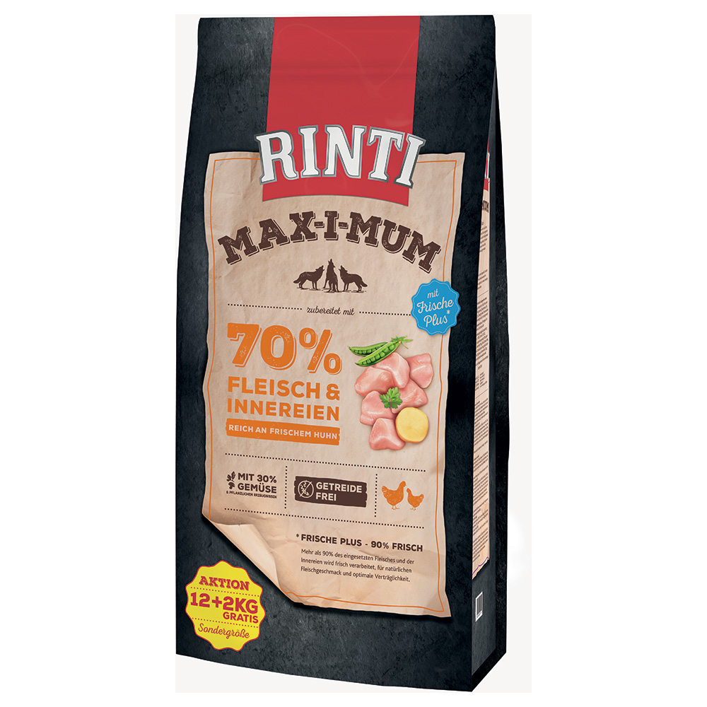 RINTI Max-i-mum 2 kg Gratis!  14 kg Kip