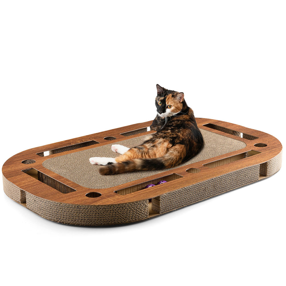 Canadian Cat Company PlayPlate XL Walnoot 85x54x5,8cm Kat