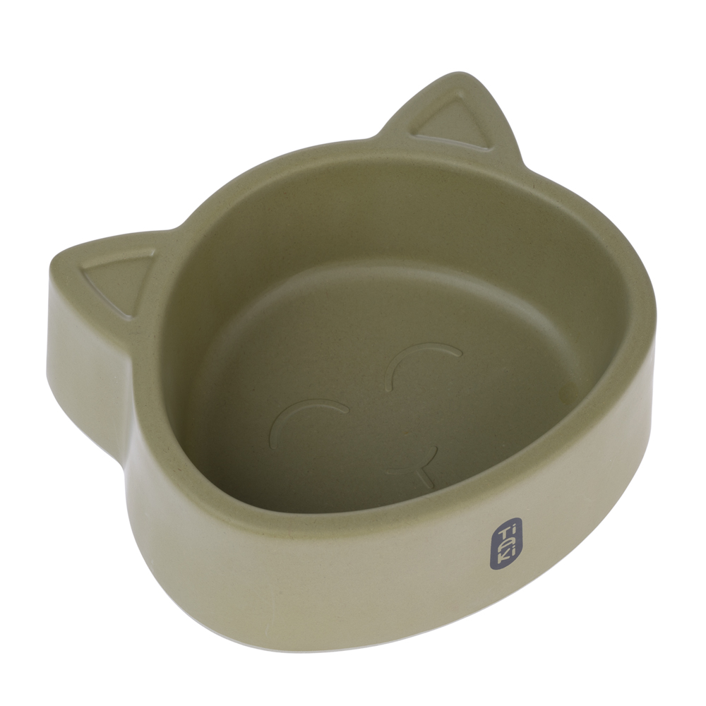 TIAKI kom gemaakt van natuurlijke materialen Little Cat 250ml kat