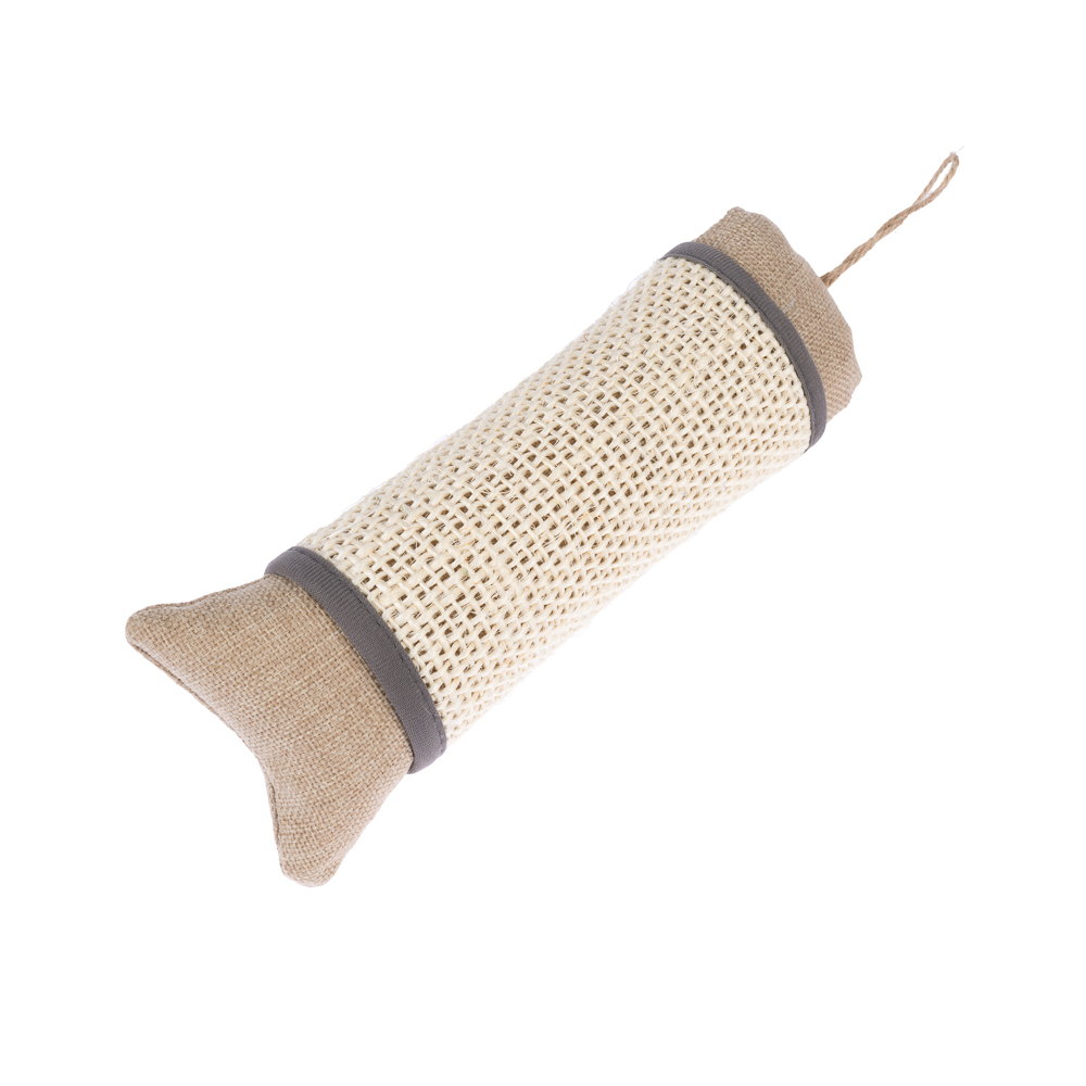 Modern Living Drapia sisal speelkussen Ø7.5x25cm kat