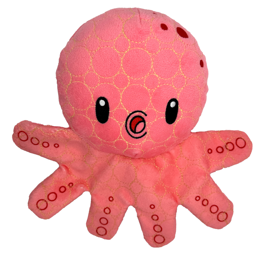 Bite Force Kevlar speelgoed Octopus - 23x23x8cm hond