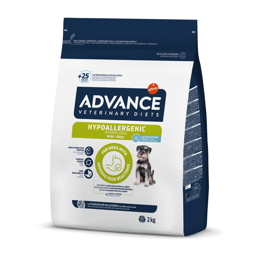 Affinity Advance Veterinary Diets 2kg Advance Veterinary Diets Hypoallergenic droogvoer voor honden