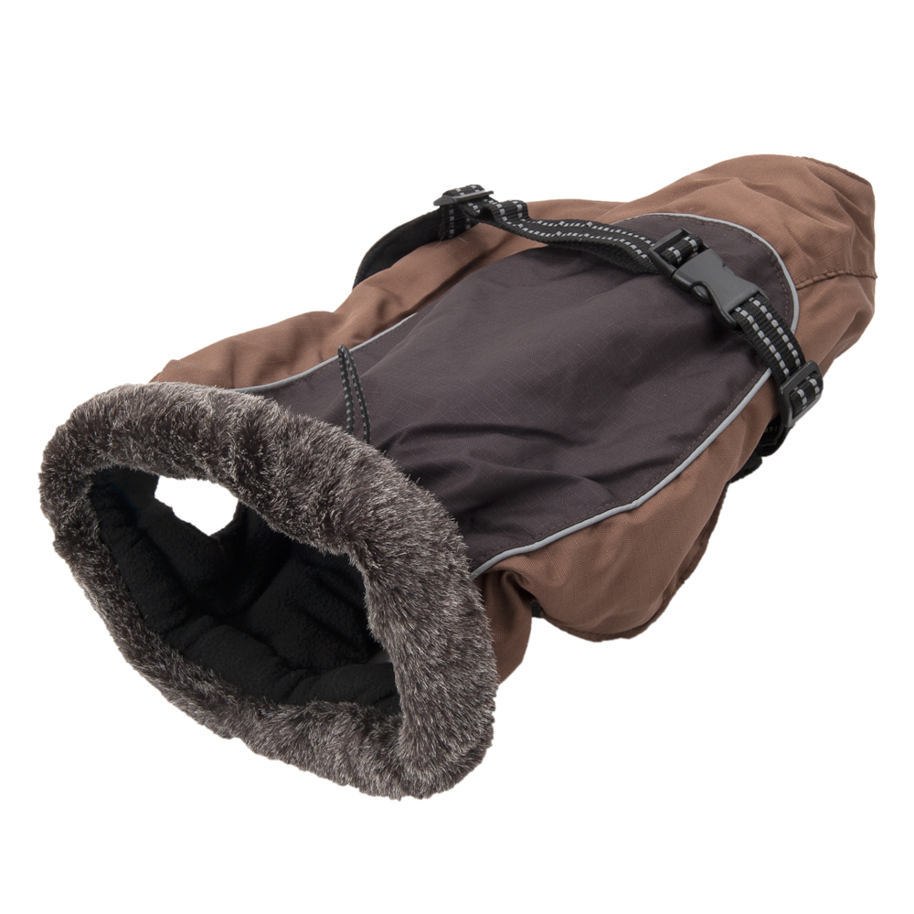 Zooplus Exclusive Ca. 35 cm ruglengte Hondenjas Grizzly II